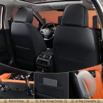 FLORICH Leather Car Seat Covers Full Set for Cars, SUVs & Trucks, Pink Black Front & Rear Automotive Seat Covers, Universal Fit for Toyota Honda Ford Jeep - Image 9