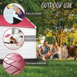 Waleaf Plastic Dog House Outdoor Indoor for Small Medium Larige Dogs,Waterproof Dog Houses with Elevated Floor and Air Vents,Durable Ventilate & Easy Clean and Assemble - Image 27