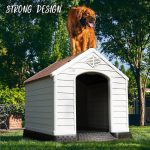 Waleaf Plastic Dog House Outdoor Indoor for Small Medium Larige Dogs,Waterproof Dog Houses with Elevated Floor and Air Vents,Durable Ventilate & Easy Clean and Assemble - Image 35