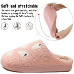 BERANMEY Halloween Slippers for Women Perfect Soft Plush Comfy Warm Slip-On Cute Womens Slippers Indoor Fluffy House Slippers for Women and Men Non-slip Fuzzy Flat Slides - Image 78