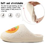 BERANMEY Halloween Slippers for Women Perfect Soft Plush Comfy Warm Slip-On Cute Womens Slippers Indoor Fluffy House Slippers for Women and Men Non-slip Fuzzy Flat Slides - Image 91