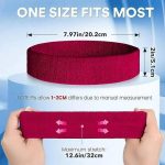 6pack Sweatbands Sports Headband for Men & Women - Moisture Wicking Athletic Cotton Terry Cloth Sweatband ,Cooling Moisture Wicking Headbands - Image 9