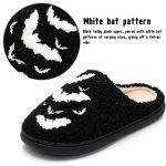 BERANMEY Halloween Slippers for Women Perfect Soft Plush Comfy Warm Slip-On Cute Womens Slippers Indoor Fluffy House Slippers for Women and Men Non-slip Fuzzy Flat Slides - Image 60
