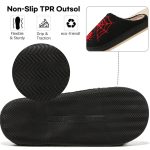 BERANMEY Halloween Slippers for Women Perfect Soft Plush Comfy Warm Slip-On Cute Womens Slippers Indoor Fluffy House Slippers for Women and Men Non-slip Fuzzy Flat Slides - Image 33