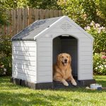 Waleaf Plastic Dog House Outdoor Indoor for Small Medium Larige Dogs,Waterproof Dog Houses with Elevated Floor and Air Vents,Durable Ventilate & Easy Clean and Assemble - Image 20