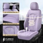 FLORICH Leather Car Seat Covers Full Set for Cars, SUVs & Trucks, Pink Black Front & Rear Automotive Seat Covers, Universal Fit for Toyota Honda Ford Jeep - Image 37