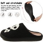 BERANMEY Halloween Slippers for Women Perfect Soft Plush Comfy Warm Slip-On Cute Womens Slippers Indoor Fluffy House Slippers for Women and Men Non-slip Fuzzy Flat Slides - Image 25