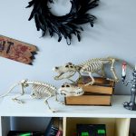 Joyfy Halloween Skeleton Fish Skeleton Halloween Decor,Plastic Skeleton with LED Eye for Halloween Decoration Outdoor Haunted House Party - Image 29