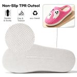 BERANMEY Halloween Slippers for Women Perfect Soft Plush Comfy Warm Slip-On Cute Womens Slippers Indoor Fluffy House Slippers for Women and Men Non-slip Fuzzy Flat Slides - Image 54