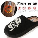 BERANMEY Halloween Slippers for Women Perfect Soft Plush Comfy Warm Slip-On Cute Womens Slippers Indoor Fluffy House Slippers for Women and Men Non-slip Fuzzy Flat Slides - Image 111