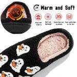 BERANMEY Halloween Slippers for Women Perfect Soft Plush Comfy Warm Slip-On Cute Womens Slippers Indoor Fluffy House Slippers for Women and Men Non-slip Fuzzy Flat Slides - Image 125