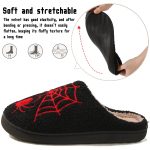 BERANMEY Halloween Slippers for Women Perfect Soft Plush Comfy Warm Slip-On Cute Womens Slippers Indoor Fluffy House Slippers for Women and Men Non-slip Fuzzy Flat Slides - Image 32