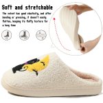 BERANMEY Halloween Slippers for Women Perfect Soft Plush Comfy Warm Slip-On Cute Womens Slippers Indoor Fluffy House Slippers for Women and Men Non-slip Fuzzy Flat Slides - Image 84