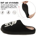 BERANMEY Halloween Slippers for Women Perfect Soft Plush Comfy Warm Slip-On Cute Womens Slippers Indoor Fluffy House Slippers for Women and Men Non-slip Fuzzy Flat Slides - Image 112