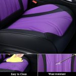 FLORICH Leather Car Seat Covers Full Set for Cars, SUVs & Trucks, Pink Black Front & Rear Automotive Seat Covers, Universal Fit for Toyota Honda Ford Jeep - Image 23